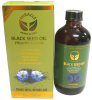 Miracle Herbs & Oils - 100% Pure and Natural Black SEED Oil - 240ml / 8 FL.OZ