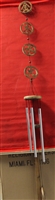 Long Chinese Symbol WIND CHIMES Model 18388