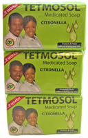 Tetmosol  Medicated SOAP - Citronella - Pack of 6