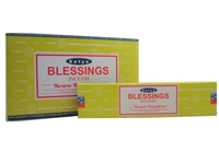 ''Satya Blessing (Oriental Series) 15 gram INCENSE (Dozen, Box of 12 packs of 15 grams each)''