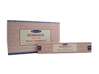 ''Satya Romance (Oriental Series) 15 gram INCENSE (Dozen, Box of 12 packs of 15 grams each)''