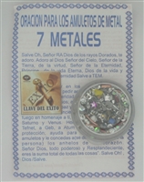 Oracion para los Amuletos de METAL (7 METALes) - Amulet (Dozen)