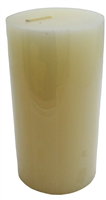 White/Ivory Pillar Candle (6 PIECES)