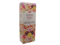 HEM Copal Rosa INCENSE Sticks - Box of 6 Packs