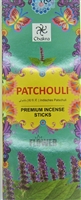 Chakra - Flower -  Patchouli INCENSE STICKS (Box of 6 packs of 20 STICKS)