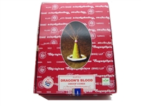 Satya DRAGON's Blood Dhoop Cones (12 boxes of 12 Dhoop Cones))