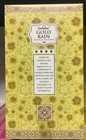 Goloka - GOLD Rain - Masala Incense 15g (12 Packs/Box)