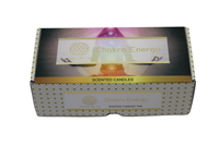 Fleur de Vie Chakra Energy Tin CANDLE Set of 2