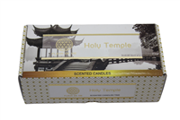 Fleur de Vie Holy Temple Tin CANDLE Set of 2