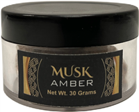 ''Musk Amber Resin, 30 grams JAR (Single Unit)''