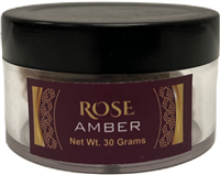 ''Rose Amber Resin, 30 grams JAR (Single Unit)''