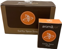 ''Aromayur Earthy Spice SOAP, Wholesale Box of 12 Packs''