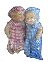 Jimagua Dolls (Checker style clothing)