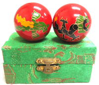 ''Phoenix and DRAGON Baoding Balls 1.75''''''