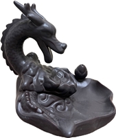 ''Backflow Cones Ceramic Burner 6'''' DRAGON Wide Base - Model 767732''