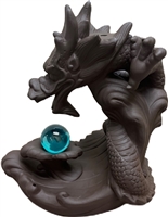 ''Backflow Cones Ceramic Burner 7.5'''' DRAGON with Crystal Ball Add - Model 767733''