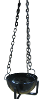 Black Iron Pot 2.5 inches - Set of 4