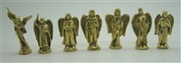 ''Set of 7 - Seven Archangel FIGURINEs Bronze 2''''''