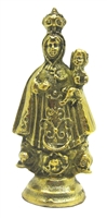 ''Virgen de Regla Bronze FIGURINE 4.25''''''