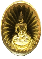 GOLD Yellow Adult Buddha In a Sphere Model 244B-20