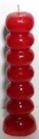 7 Knob CANDLES (Assorted colors) (Dozen)