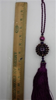 ''Ball w/ BEADS & Tassel 13'''' (Select Color) Model CD001''