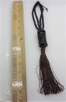 ''Brown BEADS w/ dragon & tassel 13'''' Model CD0065 (Brown)''