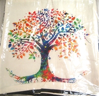 PILLOW Cover (5 pieces/pack) - White Background with Tree of Life