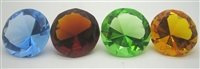 DIAMOND Paperweight Crystal 50mm - Select Color