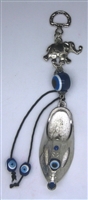 METAL Shoe Evil Eye Amulet