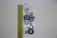 ''Evil Eye blue elephant PENDANT/Charm 8'''' Model EE0020''