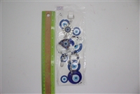 ''Evil Eye white elephant PENDANT/Charm 8'''' Model EE0021''