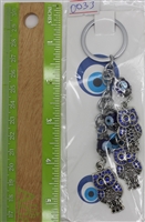 ''Evil Eye/three owls PENDANT/Charm 5'''' Model EE0033''