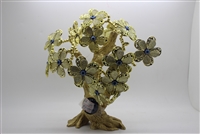 ''Gold tree w/FLOWERS & evil eye 10'''' Model EEB7003 (Gold)''