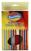 ''Chime or Spell CANDLES (4''''): Set of 12 Color CANDLES''