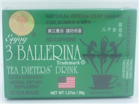 Three Ballerina Tea Dieters' Drink - 12 BAGS