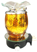 Plug In Fragrance LAMP with Floral Design