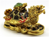 Old Dragon Turtle Feng Shui TRINKET BOX