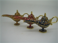 Aladdin Genie Lamp - Bejeweled TRINKET Box