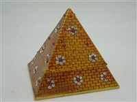 Golden Pyramid - Bejeweled TRINKET BOX