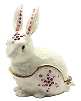 White Rabbit (Bunny) TRINKET BOX